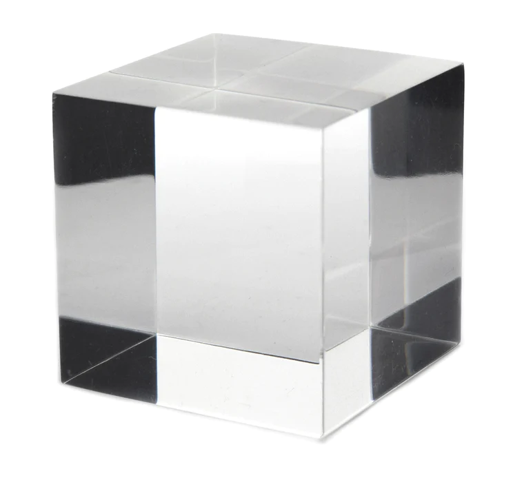 Acrylic Refraction Cube 50 mm