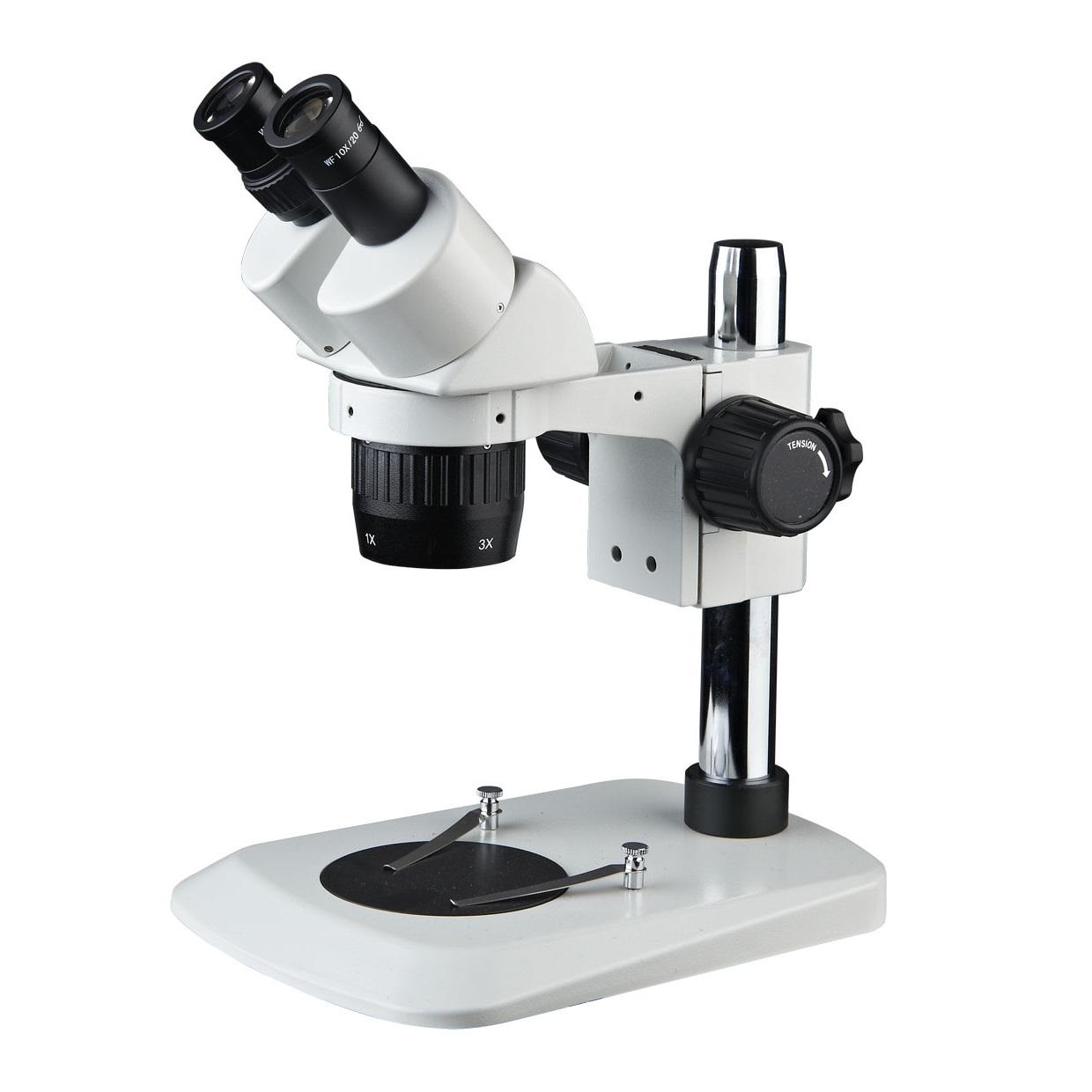 Economy Stereo Microscope - Top & Bottom LED Rechargeable