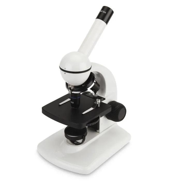 Elementary Compound Microscope with 360° Rotatable Head (Mirror Illumination)