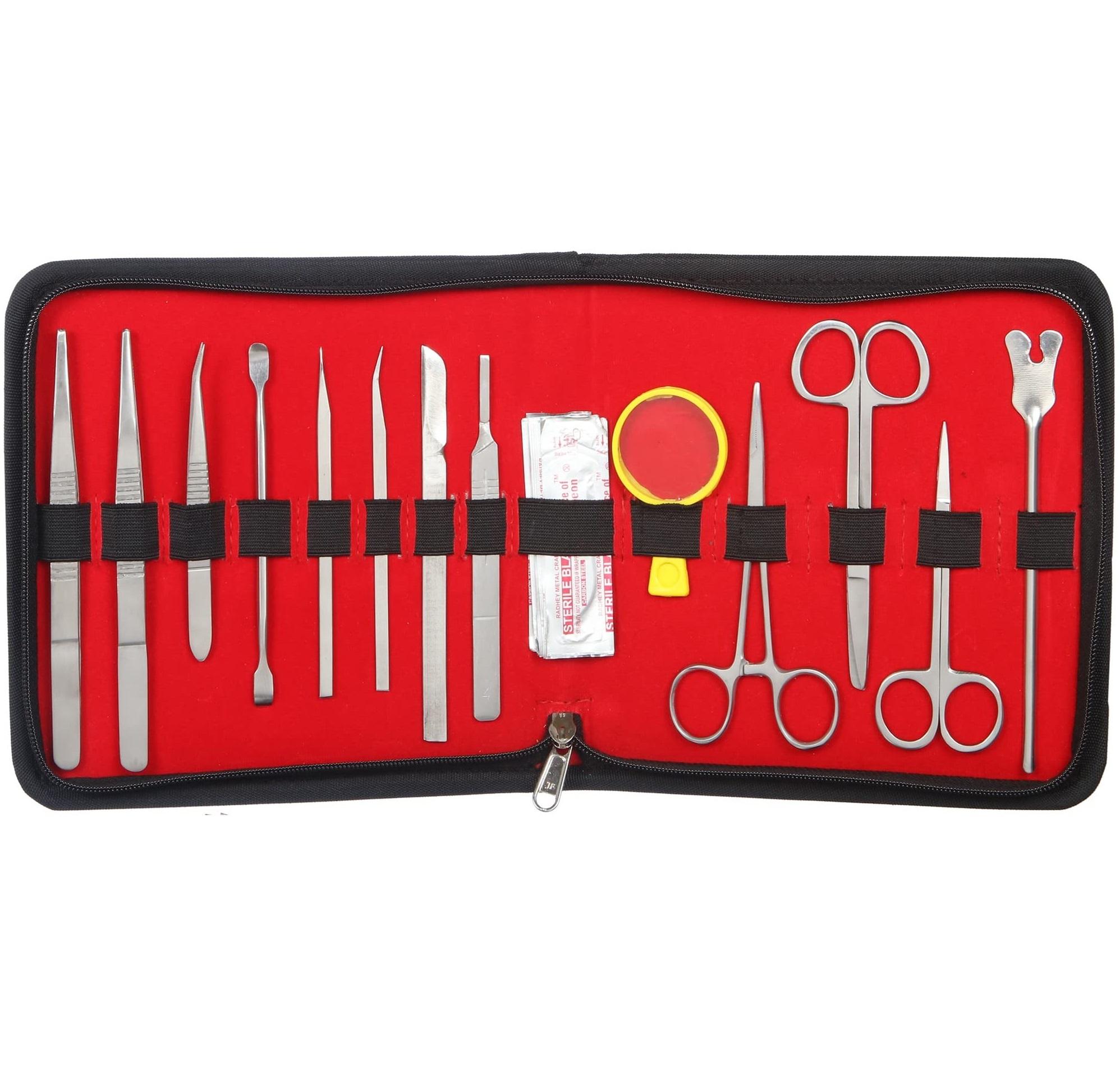 Intermediate Set - Biology Dissecting Kit with Hard Case