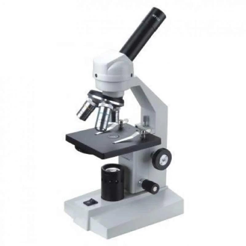 Mid. School Full-Feature Student Microscope - Monocular, 0.65 N.A. Condenser w/Iris Diaphragm, LED Corded