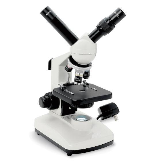 Middle School Full-Feature Student Microscope - 45° Dual, LED Corded Illumination