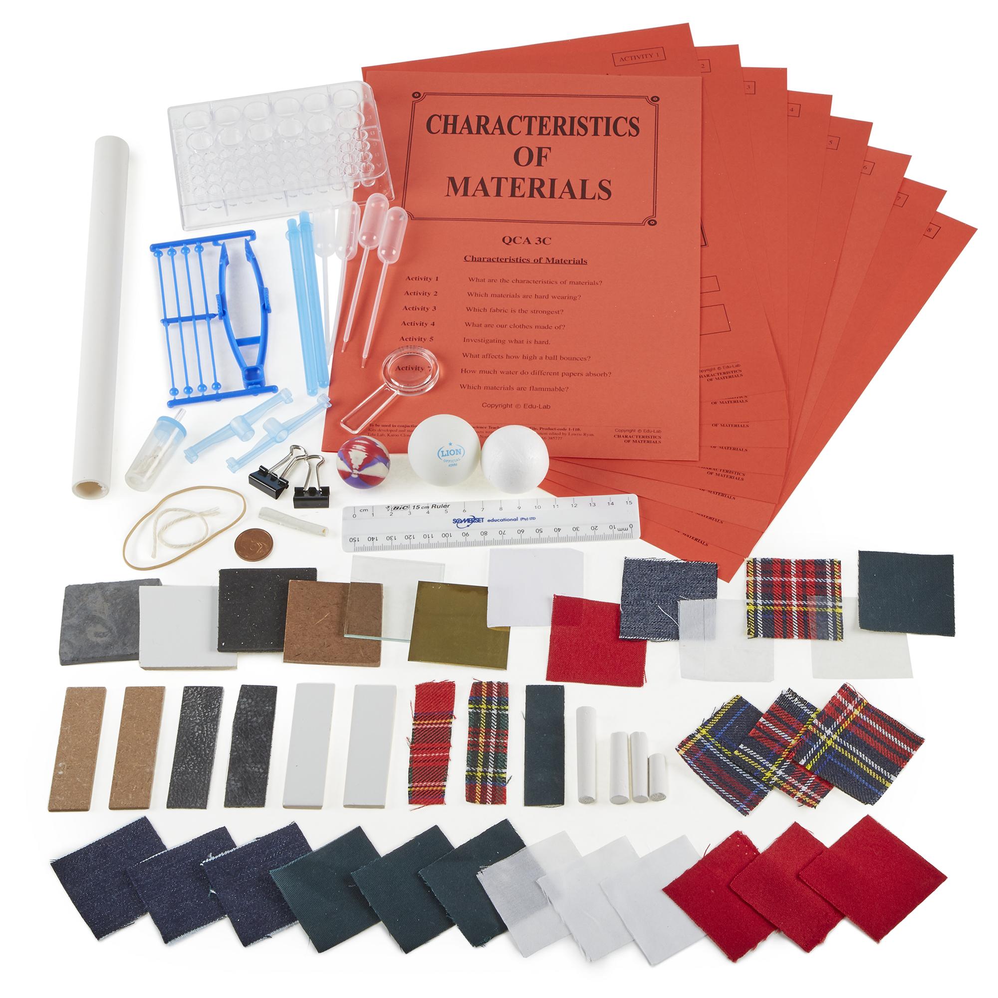 Mini Science Kit Characteristics of Materials