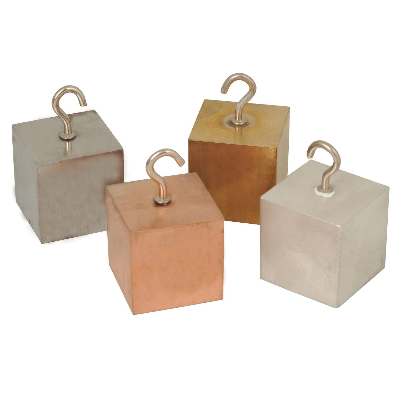 Specific Gravity Cubes Set/4 32 mm Square with Hook