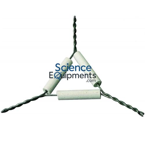 3 In Clay Pipe Triangle