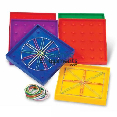 Science 5 Assorted Geoboards Lab