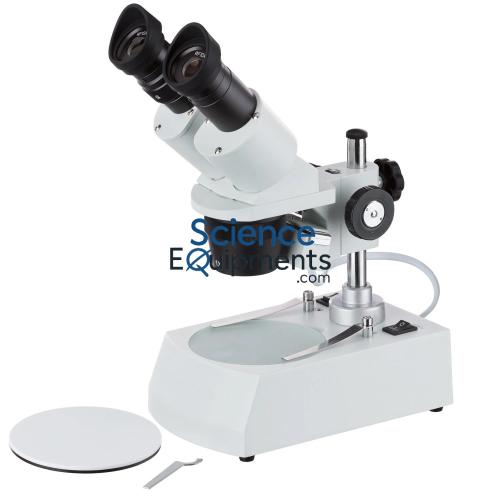 Advanced Stereo Microscope with Fluorescent/Halogen Lighting - 10X/30X (Binocular)
