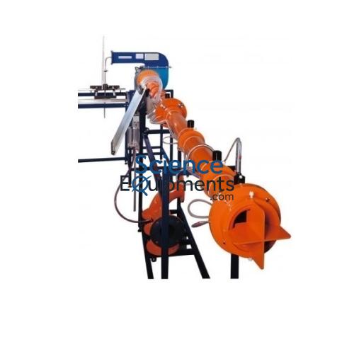 Science Lab Air Blower Test Setup