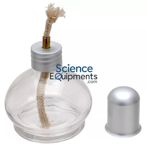 Science Lab Alcohol Lamp with Metal Cap
