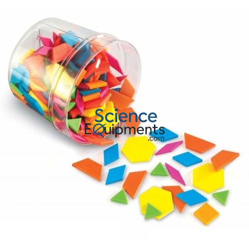 Science Brights Pattern Blocks Lab