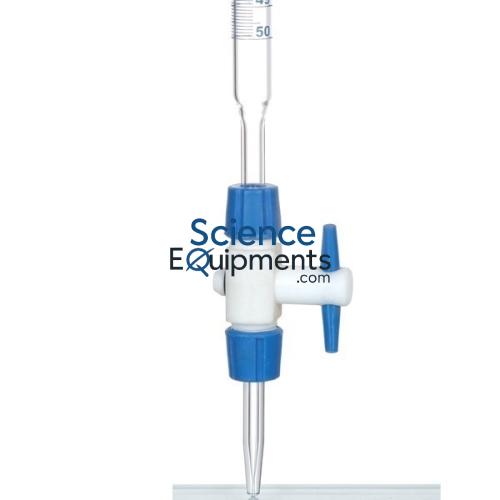 Science Lab Burettes with detachable Stopcocks Schellbach Stripe