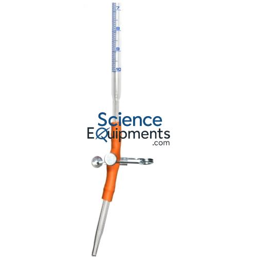 Science Lab Burette with Pinch Clip