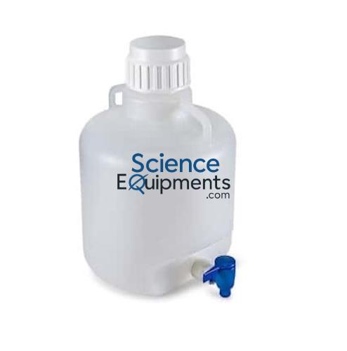 Carboy, square, HDPE