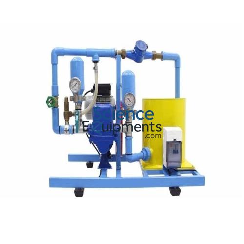 Science Lab Computerized Reciprocating Pump Test Apparatus