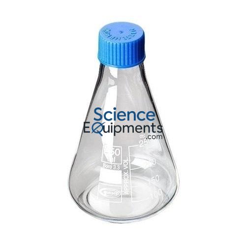 Conical Flask with Screw Cap