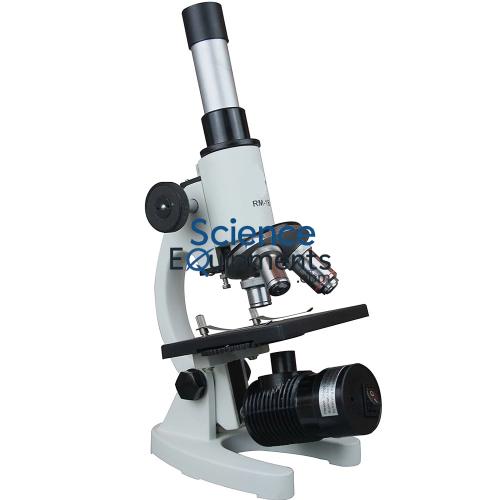 Cordless Full-Feature Advanced Student Microscope - LED Cordless Rechargeable