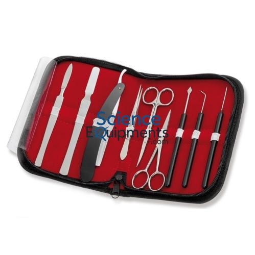 Science Lab Dissecting Instruments , Deluxe Set Of 14
