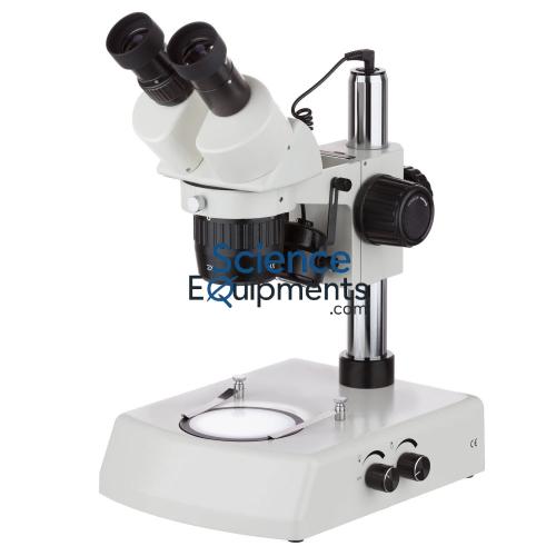 Economy Stereo Microscope - Top and Bottom LED Corded Illumination