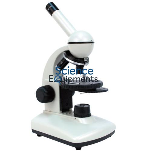 Elementary Compound Microscope with 360° Rotatable Head (Mirror Illumination)