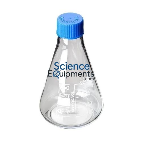 Flask Erlenmeyer with Screw Cap