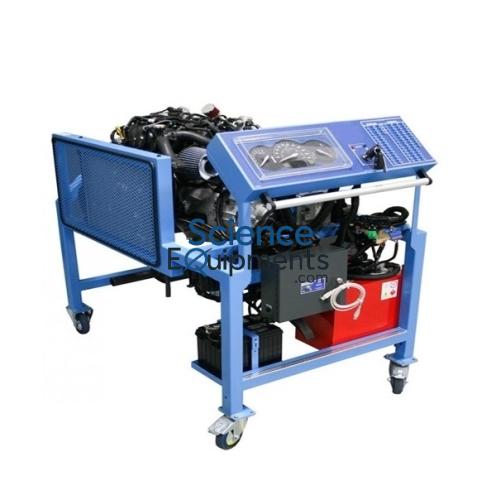 Science Lab Gasoline Direct Injection Engine Test Bench