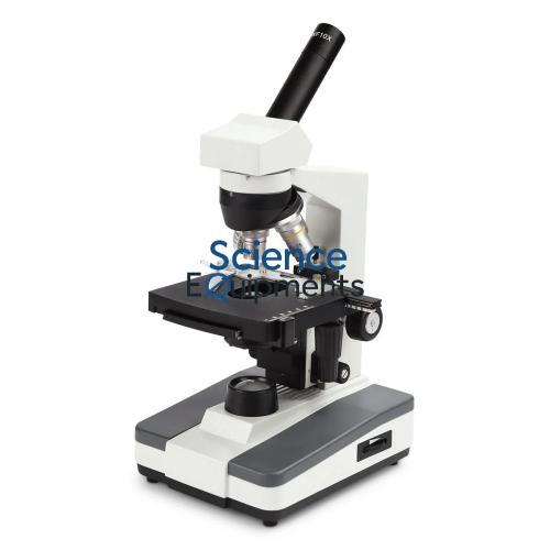 High School Microscope - Monocular 4X, 10X, 40XR, 100XR oil