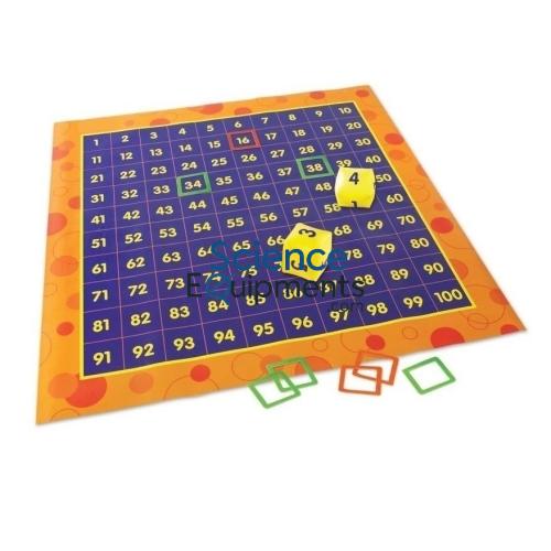 Science Lab Hip Hoppin Hundreds Activity Mat