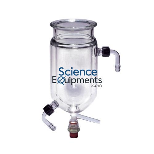 Jacketed reaction vessel