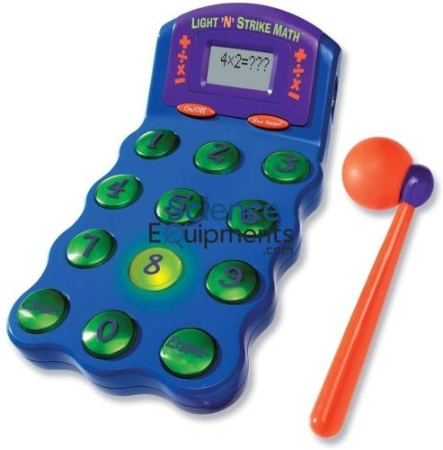 Science Lab Light N Strike Math Game