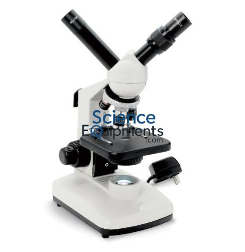 Middle School Full-Feature Student Microscope - 45ï¿½ Dual, LED Cordless Illumination