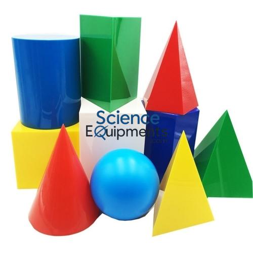 Science Lab Plastic Geometry Model Set