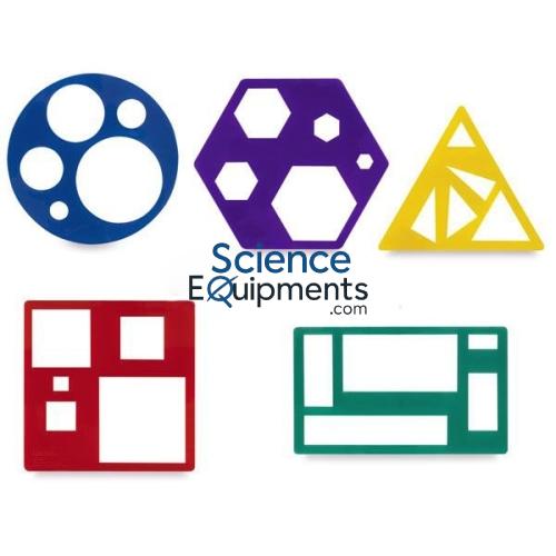 Science Primary Shapes Template Set Lab