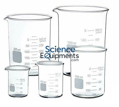 Pyrex Beaker Set of 5
