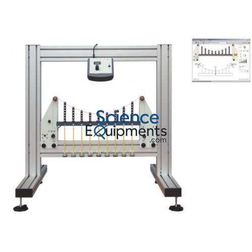 Simple Suspension Bridge Experiment