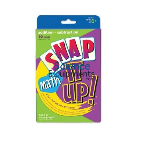 Science Lab Snap It Up Addition and Subtraction Card Game