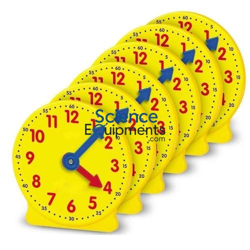 Science Lab Student Learning Clock