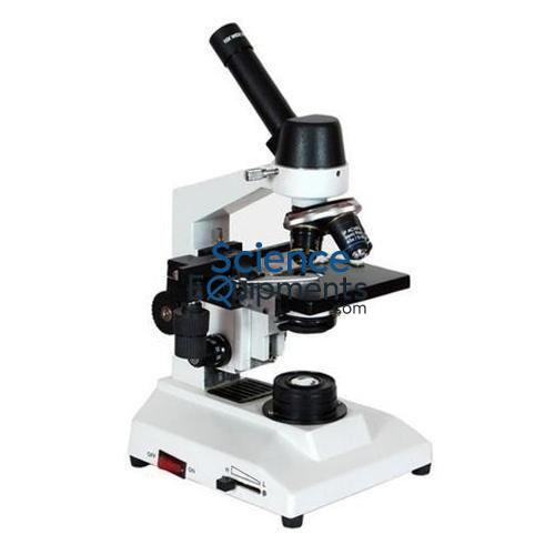 Science Lab Student Microscope Inclined