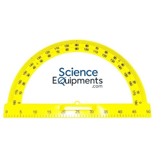 Science Lab Teaching Plastic Protractor