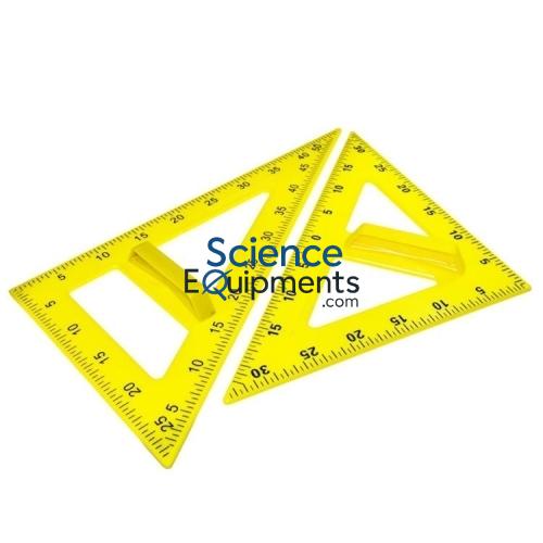 Science Lab Teaching Plastic Triangle