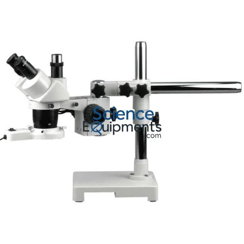 Tri-Power Stereo Microscope: 15X Widefield Eyepiece; 15X, 30X, 45X Magnification; LED Corded Illumination