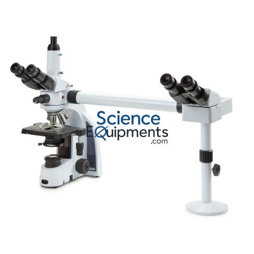 Two Head Pathology Microscope, Side by Side