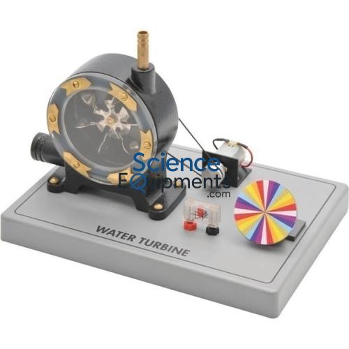 Science Lab Water Turbine with Dynamo Model