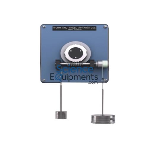 Science Lab Worm and Wheel Apparatus